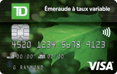 TD Emerald Visa Card