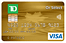 Carte Visa TD Or Sélect
