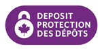 CDIC logo, Deposit protection des dépôts