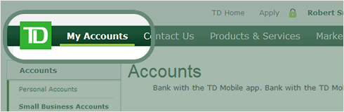 Td webbroker options