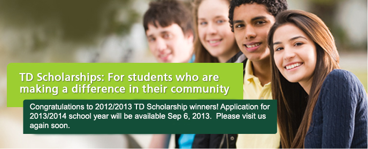 td scholarship for community leadership essay td scholarship for community leadership essay