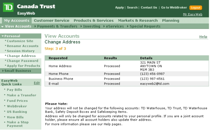 44 Elegant Bild Td Bank Mailing Address TD Canada Trust Banks 