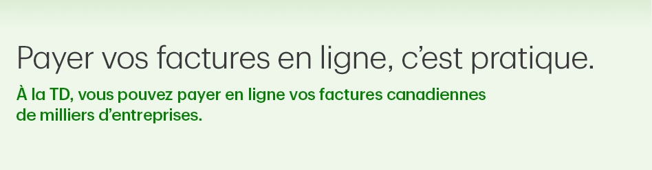 Paiement de factures