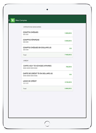 The TD app can help you better manage your money