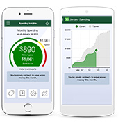 Instantly know where your money is going with the TD MySpend app