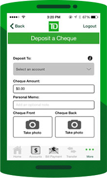 TD Mobile Deposit - Electronic Banking | TD Canada Trust