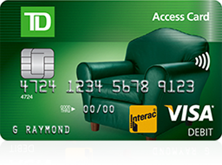 td bank visa payment address
