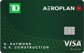 TD® Aeroplan® Visa* Business Card | TD Canada Trust