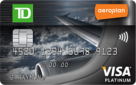 Accept a TD Credit Card