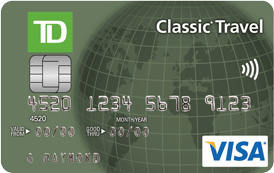 TD Classic Travel Visa Card