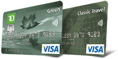Three TD Credit Cards