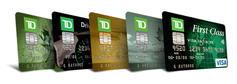 toronto dominion bank visa card services