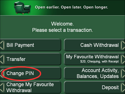ABM Menu Screen