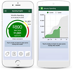 Instantly know where your money is going with the TD MySpend app